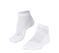 FALKE Women's GO2 Short W Sso Cotton Anti-Blister 1 Pair Golf Socks, White 2000, 2.5-3.5