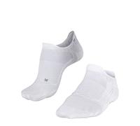 FALKE Women's GO5 Invisible W In Functional Yarn Anti-Blister 1 Pair Golf Socks, White 2000, 4-5