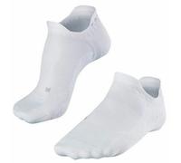 Falke Womens Golfing 5 Invisible No Show Socks - White