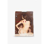 Falke Womens Graphite Seidenglatt 15 Den Stretch-woven Tights M/l