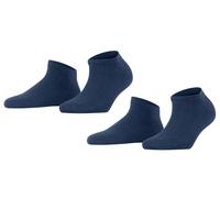 Falke Womens Happy 2-Pack Sneaker Socks - Blue