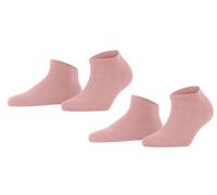 Falke Womens Happy 2-Pack Sneaker Socks - Pink