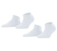 Falke Womens Happy 2-Pack Sneaker Socks - White