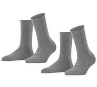 Falke Womens Happy 2-Pack Socks - Grey