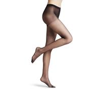 FALKE Women's Invisible Deluxe 8 DEN W Ti Ultra-Sheer Plain 1 Pair Tights, Black 3009, L