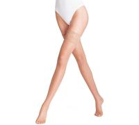 Falke Womens Invisible Deluxe 8 Denier Stay-Ups - Powder Tan