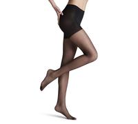 FALKE Women's Invisible Deluxe Shaping 8 DEN W Ti Ultra-Sheer Shaper Effect 1 Pair Tights, Black 3009, M