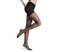 FALKE Women's Invisible Deluxe Shaping 8 DEN W TI Ultra-Sheer Shaper Effect 1 Pair Tights, Black (Black 3009), S