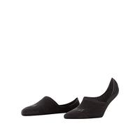 FALKE Women's Invisible Step High Cut Liner Socks Breathable Cotton No-Show Invisible Hidden In Shoe Anti-Slip System In The Heel Area Do Not Slip In Shoes Thin Plain 1 Pair