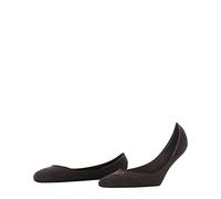 FALKE Women's Invisible Step Liner Socks, Cotton, Black (Black 3009), 5.5-6.5 (1 Pair)