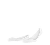 FALKE Women's Invisible Step Medium Cut W IN Cotton No-Show Plain 1 Pair Liner Socks, White (White 2009), 2.5-3.5