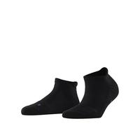 FALKE Women's Keep Warm W Sn Wool Low-Cut Plain 1 Pair Trainer Socks, Black 3000, 5.5-7.5