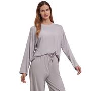 Falke Womens Leisure Crew Neck Long Sleeve Sweater - Fume Grey