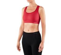 Falke Women's Madison Melange Low Support Sports Bra Breathable Quick Dry Grey Seamless for Small Medium Cup Sizes Low Impact Sports Hiking Yoga Pilates 1 Piece