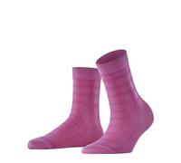 FALKE Women's Madras W So Cotton Patterned 1 Pair Socks, Pink Candy 8052 Madras, 2.5-5