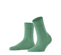 FALKE Women's Madras W So Cotton Patterned 1 Pair Socks, Turquoise Ocean Green 7506 Madras, 2.5-5