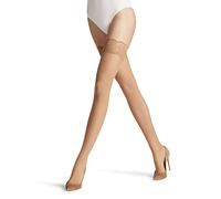 FALKE Women's Matt Deluxe 20 DEN W Stu Sheer Plain 1 Pair Stay-Ups, Skin colour Powder 4069, S
