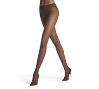 FALKE Women's Matt Deluxe 20 DEN W Ti Sheer Plain Tights, Brown Espresso 5188, L