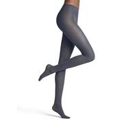 FALKE Women's Matt Deluxe 30 DEN W Ti Sheer Plain 1 Pair Tights, Blue Ink 6491 M
