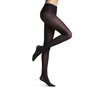 FALKE Women's Matt Deluxe 30 DEN W Ti Sheer Plain Tights, Blue Marine 6179, S-M
