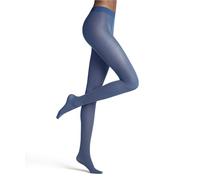 FALKE Women's Matt Deluxe 30 DEN W Ti Sheer Plain 1 Pair Tights, Blue Nautical 6531, S