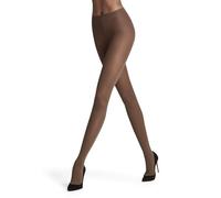 FALKE Women's Matt Deluxe 30 DEN W Ti Sheer Plain Tights, Brown Espresso 5188, S