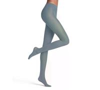 FALKE Women's Matt Deluxe 30 DEN W Ti Sheer Plain Tights 1 Pair, Blue Monument 6592, M