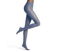 FALKE Women's Matt Deluxe 30 DEN W Ti Sheer Plain Tights 1 Pair, Blue Sky 6876, M
