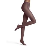 FALKE Women's Matt Deluxe 30 DEN W Ti Sheer Plain Tights 1 Pair, Brown Cayenne 5950, M