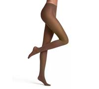 FALKE Women's Matt Deluxe 30 DEN W Ti Sheer Plain Tights, Brown Espresso 5188, S