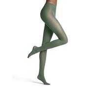 FALKE Women's Matt Deluxe 30 DEN W Ti Sheer Plain Tights 1 Pair, Green Sage 7538, L