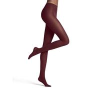 FALKE Women's Matt Deluxe 30 DEN W Ti Sheer Plain Tights 1 Pair, Red Ruby 8830, XL