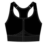 Falke Womens Maximum Support Running Sports Bra - Black