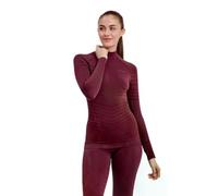 Falke Women's Maximum Warm High Neck W L/S Sh Functional Yarn Quick Dry Base Layer Top (Pack of 1)