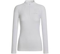 Falke Womens Maximum Warm Long Sleeve Zip Shirt - White