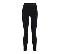 FALKE Women's Maximum Warm Long W Ti Functional Yarn Quick Dry 1 Piece Base Layer Bottom, Black 3000 Trend XS