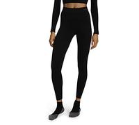 FALKE Women's Maximum Warm Long W Ti Functional Yarn Quick Dry 1 Piece Base Layer Bottom, Black 3000, XL