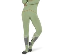 FALKE Women's Maximum Warm Trend 3/4 W TI Functional Yarn Quick Dry 1 Piece Base Layer Bottom, Green (Quiet Green 7378), XS