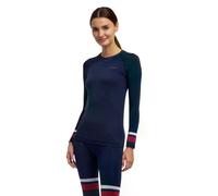 FALKE Women's Maximum Warm Trend Round Neck Longsleeved Sports Functional Shirt Thermal Underwear For Cold To Very Cold Weather Quick-Drying Breathable Functional Yarn 1 Piece