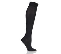 Falke Womens Medium Leg Vitalizer Compression Socks in Black 4 Sizes 1 Pair Pack