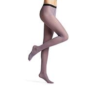 FALKE Women's Mindful Season W TI Sheer Patterned 1 Pair Tights, Purple (Lupine 6903), S