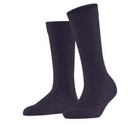 FALKE Women's Modish Fest Socks Breathable Wool Viscose Cashmere Mid-Calf Length Plain 1 Pair