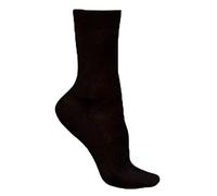 FALKE Women's No. 3 W So Wool Silk Plain 1 Pair Socks, Black 3009, 2.5-3.5