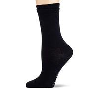 FALKE Women's No. 4 W So Camel Wool Silk Plain 1 Pair Socks, Black 3009, 4-5