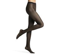 FALKE Women's Particle 20 Denier Patterned Tights Fine Soft Material 1 Piece, Black 3009, M-L