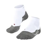 FALKE Women's PL4 Short W Sso Cotton Functional Yarn Anti-Blister 1 Pair Padel Socks, White White-Mix 2020, 7-8
