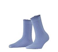 FALKE Women's Posh Pulse 50 DEN W So Semi-Opaque Plain 1 Pair Socks, Blue Water 6550, 5.5-8