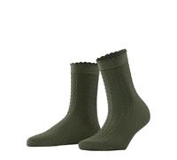FALKE Women's Posh Pulse 50 DEN W So Semi-Opaque Plain Socks, Green Artichoke 7436, 5.5-8