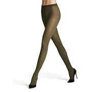 FALKE Women's Prime Rib 60 DEN W TI Semi-Opaque Patterned 1 Pair Tights, Green (Artichoke 7436), L