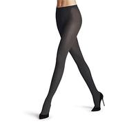 FALKE Women's Prime Rib 60 DEN W Ti Semi-Opaque Patterned 1 Pair Tights, Grey Graphite 3146, L